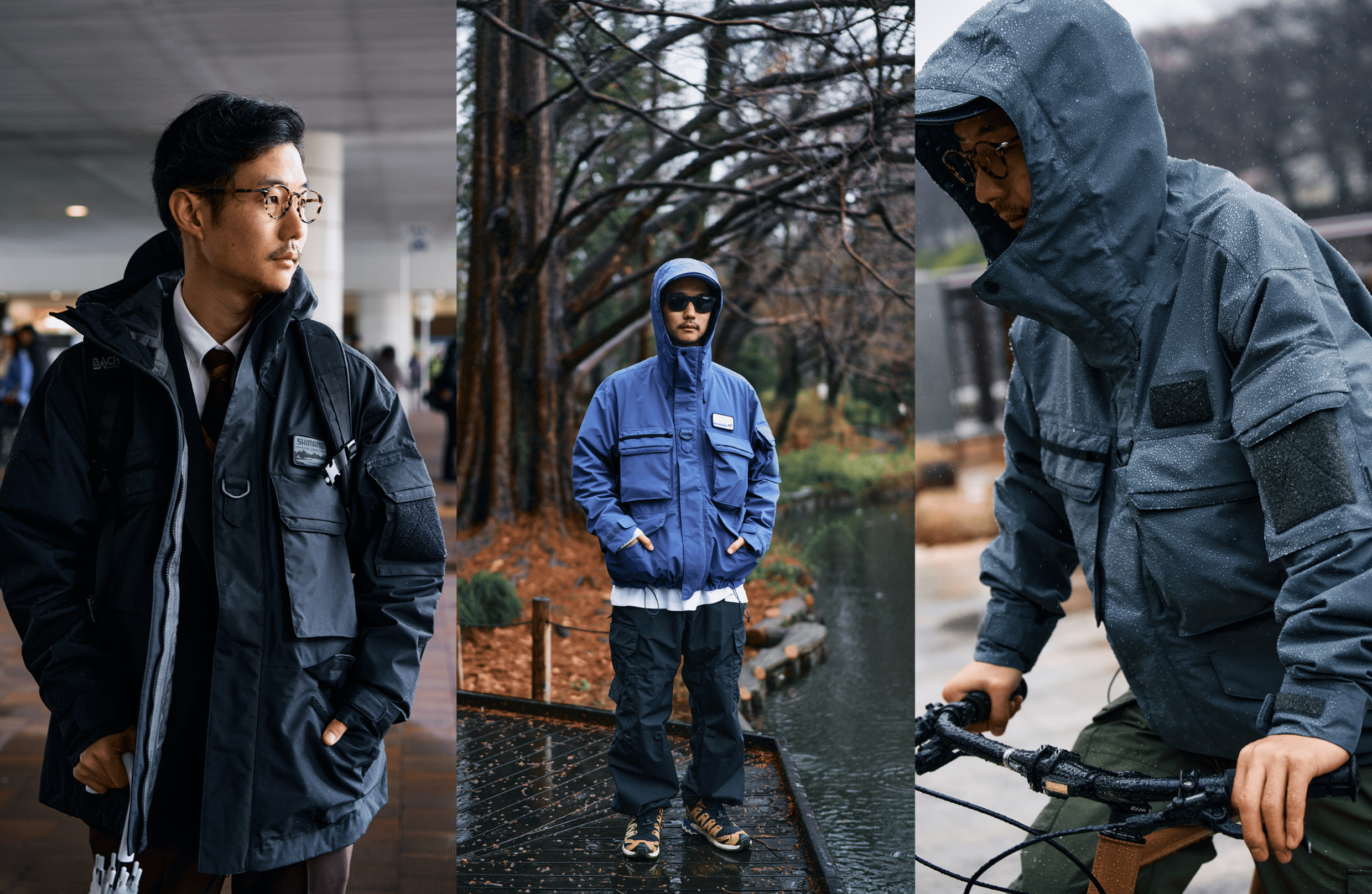 レインウェア雨の日ならではの冒険
