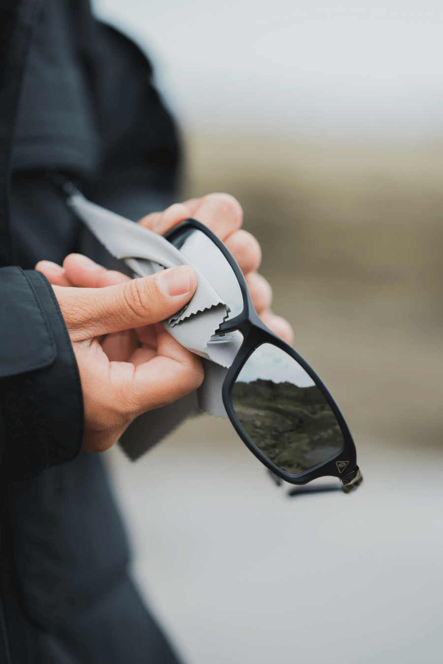 大型のポケットが特徴のジャケット