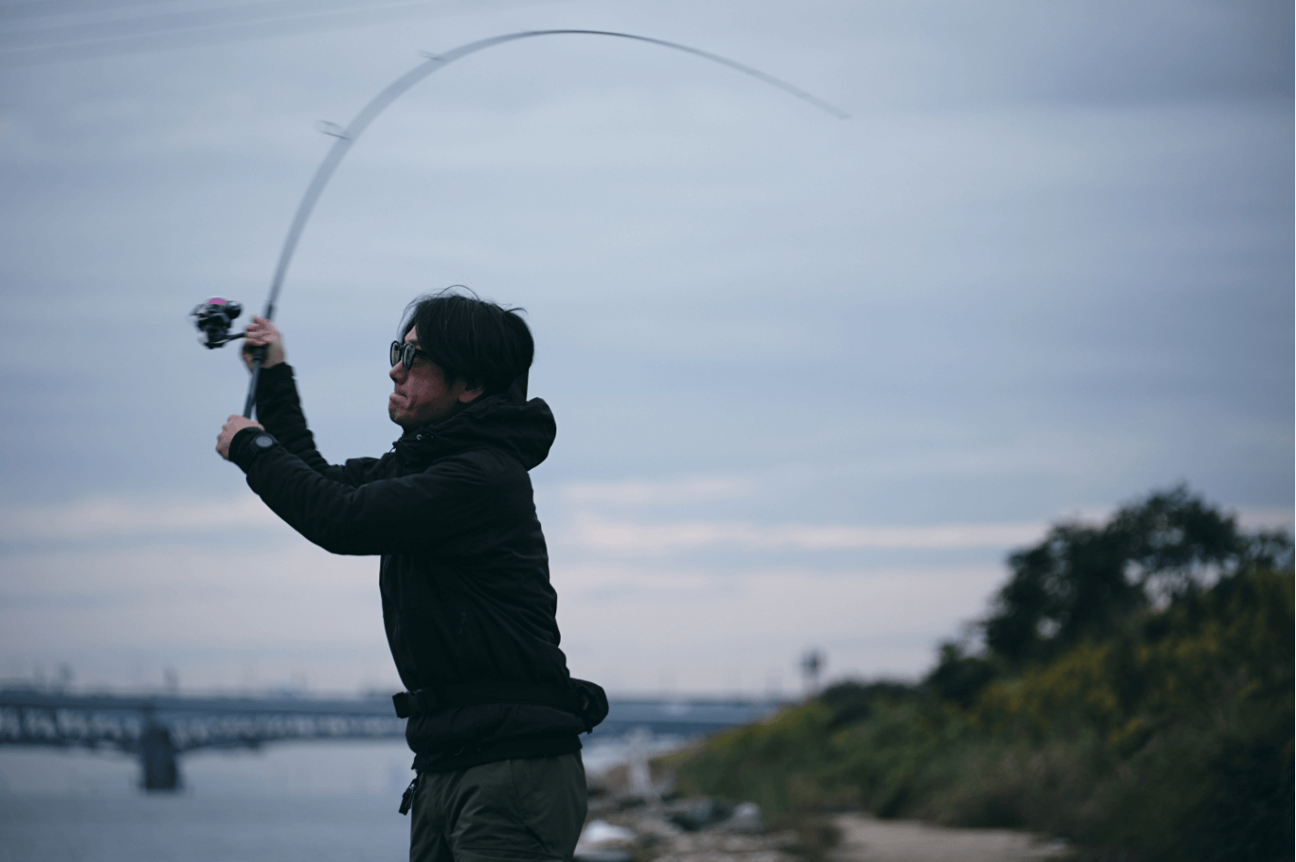 東京湾エリアでのシーバスフィッシング