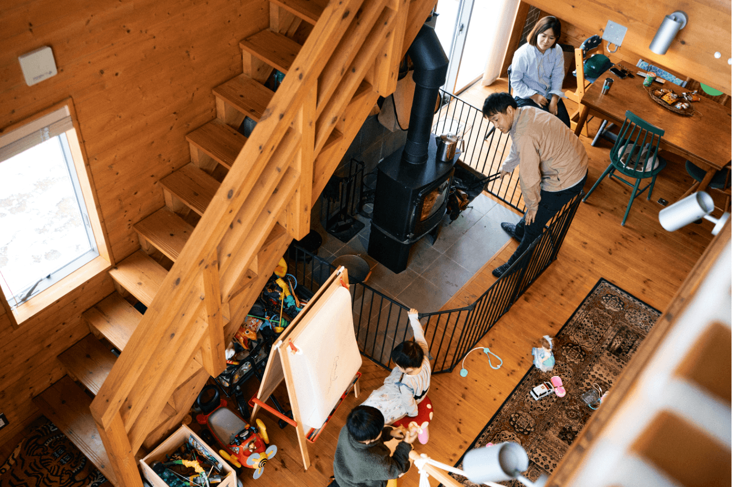 大人も子どもも楽しめる家