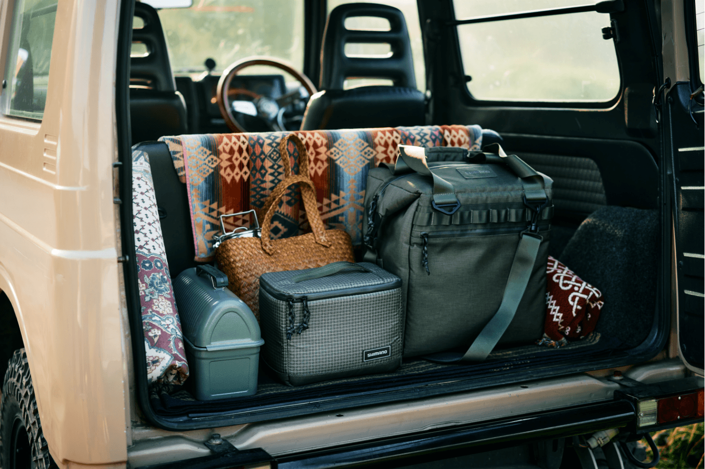 草原のピクニック