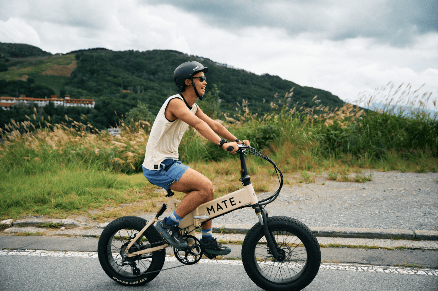 Eバイクで走り出す
